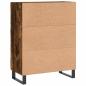 Preview: Sideboard Räuchereiche 69,5x34x90 cm Holzwerkstoff