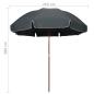 Preview: Sonnenschirm mit Stahl-Mast 300 cm Anthrazit