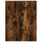 Preview: Highboard Räuchereiche 69,5x34x180 cm Holzwerkstoff