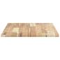 Preview: Tischplatte Rechteckig 100x50x2 cm Massivholz Akazie