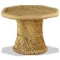 Preview: Couchtisch Bambus Achteckig 60x60x45 cm