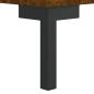 Preview: Highboard Räuchereiche 34,5x34x180 cm Holzwerkstoff