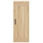 Preview: Highboard Sonoma-Eiche 34,5x34x180 cm Holzwerkstoff