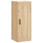 Preview: Highboard Sonoma-Eiche 34,5x34x180 cm Holzwerkstoff