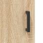 Preview: Highboard Sonoma-Eiche 34,5x34x180 cm Holzwerkstoff