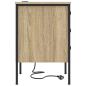 Preview: Nachttisch Sonoma Eiche 42 x 41 x 61 cm Holzwerkstoff