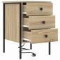 Preview: Nachttische 2 pcs Sonoma Eiche 42 x 41 x 61 cm Holzwerkstoff