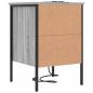 Preview: Nachttische 2 pcs Grau Sonoma 42 x 41 x 61 cm Holzwerkstoff