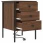 Preview: Nachttische 2 pcs Braune Eiche 42 x 41 x 61 cm Holzwerkstoff