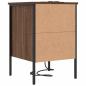 Preview: Nachttische 2 pcs Braune Eiche 42 x 41 x 61 cm Holzwerkstoff