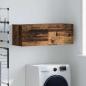 Preview: ARDEBO.de - Wandschrank Altholz 100 x 36.5 x 35 cm Holzwerkstoff
