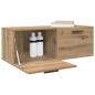 Preview: Wandschrank Eiche handwerklich 100 x 36.5 x 35 cm Holzwerkstoff