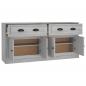 Preview: Sideboards 2 Stk. Grau Sonoma Holzwerkstoff