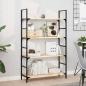 Preview: ARDEBO.de - Schweberegale 2 Stk. 100x30x2 cm Massivholz Akazie Unbehandelt
