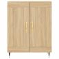 Preview: Sideboard Sonoma-Eiche 69,5x34x90 cm Holzwerkstoff