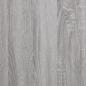 Preview: Highboard Grau Sonoma 69,5x34x180 cm Holzwerkstoff