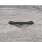Preview: Highboard Grau Sonoma 69,5x34x180 cm Holzwerkstoff