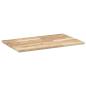 Preview: Waschtischplatte Unbehandelt 60x50x2 cm Massivholz Akazie