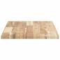 Preview: Schweberegal 60x40x2 cm Massivholz Akazie Unbehandelt