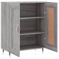 Preview: Sideboard Grau Sonoma 69,5x34x90 cm Holzwerkstoff