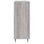Preview: Sideboard Grau Sonoma 69,5x34x90 cm Holzwerkstoff