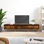 Preview: ARDEBO.de - TV-Schrank Räuchereiche 150x36x30 cm Holzwerkstoff