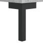 Preview: Highboard Betongrau 69,5x34x180 cm Holzwerkstoff