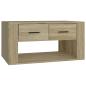 Preview: Couchtisch Sonoma-Eiche 80x50x40 cm Holzwerkstoff
