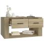 Preview: Couchtisch Sonoma-Eiche 80x50x40 cm Holzwerkstoff