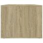 Preview: Couchtisch Sonoma-Eiche 80x50x40 cm Holzwerkstoff