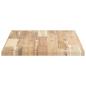 Preview: Waschtischplatte Unbehandelt 60x40x2 cm Massivholz Akazie