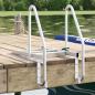 Preview: Dockleiter Sonstiges Silber 58 x 77 x 144 cm Aluminium