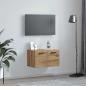 Preview: Wandschrank Eiche handwerklich 60 x 36.5 x 35 cm Holzwerkstoff