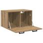 Preview: Wandschrank Eiche handwerklich 60 x 36.5 x 35 cm Holzwerkstoff