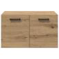 Preview: Wandschrank Eiche handwerklich 60 x 36.5 x 35 cm Holzwerkstoff