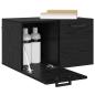 Preview: Wandschrank Schwarze Eiche 60 x 36.5 x 35 cm Holzwerkstoff