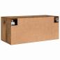 Preview: Wandschrank Altholz 80 x 36.5 x 35 cm Holzwerkstoff