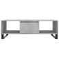 Preview: Couchtisch Betongrau 104x60x35 cm Holzwerkstoff
