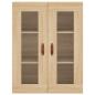 Preview: Highboard Sonoma-Eiche 69,5x34x180 cm Holzwerkstoff