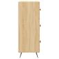 Preview: Kommode Sonoma-Eiche 69,5x34x90 cm Holzwerkstoff