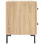 Preview: Nachttisch Sonoma-Eiche 40x35x47,5 cm Holzwerkstoff
