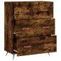 Preview: Kommode Räuchereiche 69,5x34x90 cm Holzwerkstoff