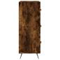 Preview: Kommode Räuchereiche 69,5x34x90 cm Holzwerkstoff