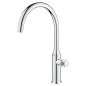Preview: GROHE Blue Pure Mono Küchenarmatur mit Filterfunktion, Hochdruck, C-Auslauf, chrom (31724000)