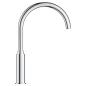 Preview: GROHE Blue Pure Mono Küchenarmatur mit Filterfunktion, Hochdruck, C-Auslauf, chrom (31724000)