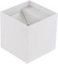 Preview: ARDEBO.de EVN CUBE LED Wandleuchte, 2-flmg. (up + down), IP54, 220-240V, 2x6W, 3000K, 2x400lm, weiß (L54120102RE)