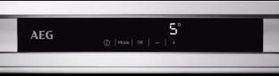 Preview: AEG SFE814D9ZC Einbaukühlschrank mit Gefrierfach, Nischenhöhe 140 cm, 187 L, Festtürtechnik, 360°Cooling, Coolmatic