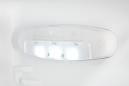 Preview: Exquisit KGC231-60-E-050C Stand Kühl-Gefrierkombination, 47,4 cm breit, 157 L, LED Beleuchtung, Super-Kühl-Modus, inoxlook az