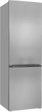 Preview: Exquisit KGC320-95-E-040E Stand Kühl-Gefrierkombination, 60 cm breit, 315 L, LED Beleuchtung, Edelstahloptik