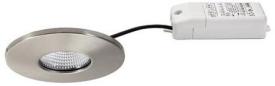 Preview: ARDEBO.de Brumberg LED-Einbaudownlightset IP44, rund, nickel (39253153)